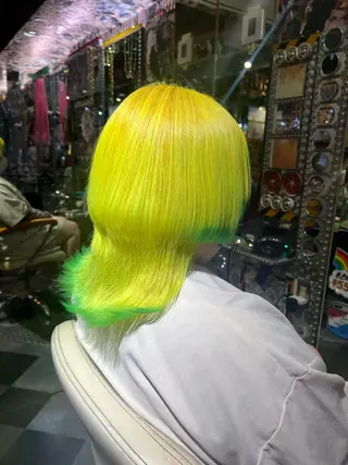 ミディアム カラー ヘアアレンジ メンズ Hair Salon ADNESS所属・KOYA ｺﾔのヘアスタイル