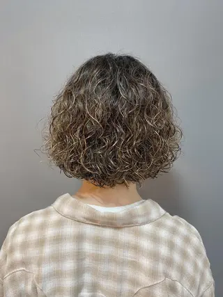 ショート カラー パーマ ヘアアレンジ メンズ 店長✂️KOTA✂️ oggiottoのヘアスタイル