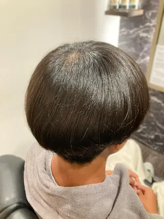 ミディアム メンズ trim渋谷店所属・徒歩3分ビジネスマン カット👦🏻うしだのヘアスタイル