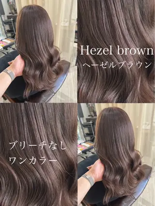 カラー 似合わせバランス得意 青野さくらのヘアスタイル