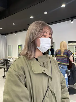 ミディアム カラー モモ 🍑のマツエク・マツパデザイン