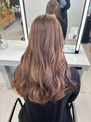 ロング ブリーチ/ツヤカラー /SARA 金山のヘアスタイル