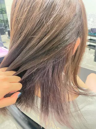 セミロング シュリンプ梅森坂店所属・内藤 里桜🌸のヘアスタイル