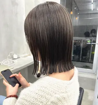 ミディアム カラー おぐらみゆう 🍎ボブ/ショートのヘアスタイル