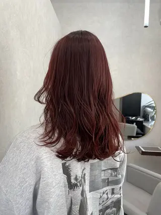 セミロング カラー ナチュラル🎀透明感 カラー/香香のヘアスタイル