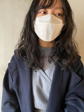 ミディアム パーマ お任せヘア☘️☘️ 及川渚のヘアスタイル