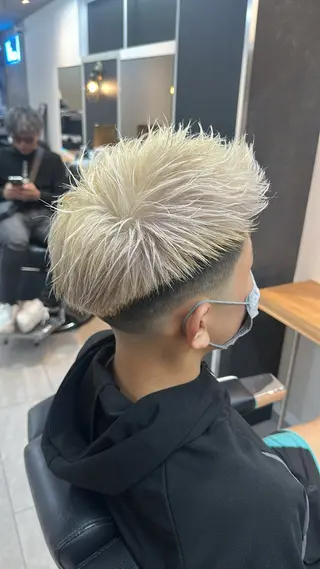 メンズ 池田隼也 メンズ/パーマのヘアスタイル