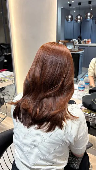 ロング カラー Lond generous所属・mio🐶💗 /縮毛矯正/髪質改善のヘアスタイル