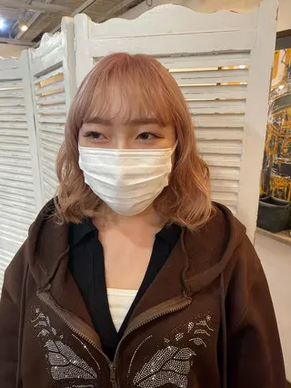 カラー 180° OneEightyDegrees 中目黒所属・Himari 【ハイトーンカラー】のヘアスタイル