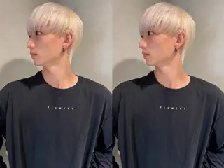 カラー メンズ 🔱ハイトーン/ デザイン/ogi🔱のヘアスタイル