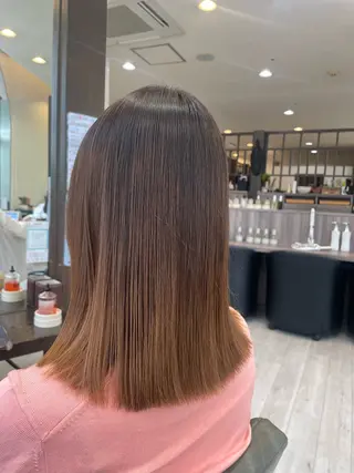 ミディアム 白鳥 悠斗のヘアスタイル