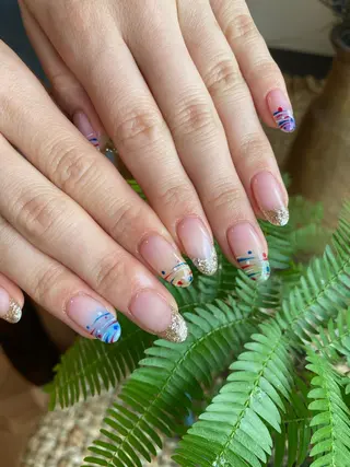 ネイル Amber21.所属・Nagahama Akariのネイルデザイン