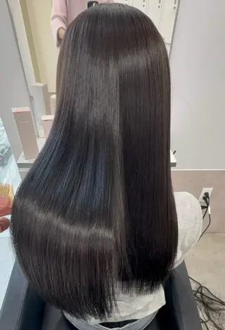 ロング 髪質改善/縮毛矯正 ✂︎福澤　和嗣のヘアスタイル