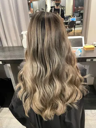 ロング 田中 聖也のヘアスタイル