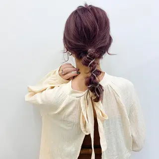 ヘアアレンジ SANC hair salonのヘアスタイル