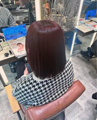 カラー 🍀olelo国立 🐱みどりこのヘアスタイル