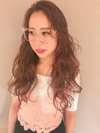 ロング カラー 🇨🇳ワンホンヘア 下田鉄也のヘアスタイル