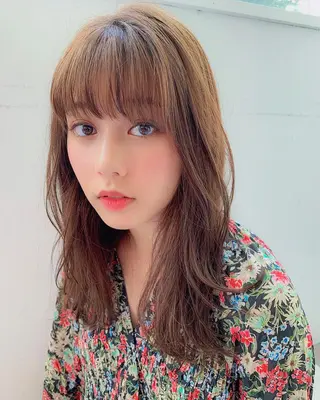 セミロング カラー ELTE表参道所属・✨上品レディーなヘア スタイルへ✨髙木諒也のヘアスタイル