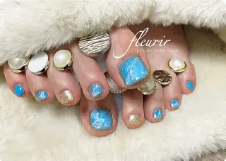 ネイル フルリール 【プライベートサロンのネイルデザイン