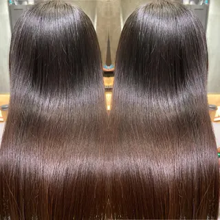 ロング カラー ツバサ 髪質改善のヘアスタイル