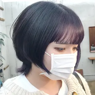ショート カラー ✂︎ウルフ・ショート ✂︎MIKUNIのヘアスタイル