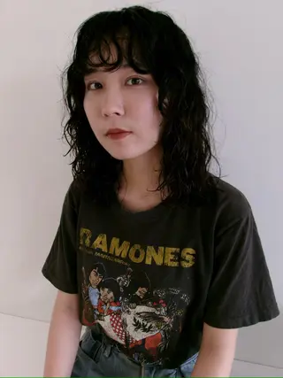 ロング パーマ ANY/ Nanaのヘアスタイル