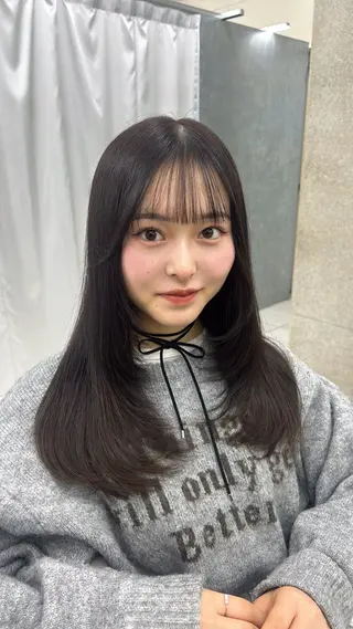 ロング カラー BASSA池袋 Rera/レイヤーのヘアスタイル