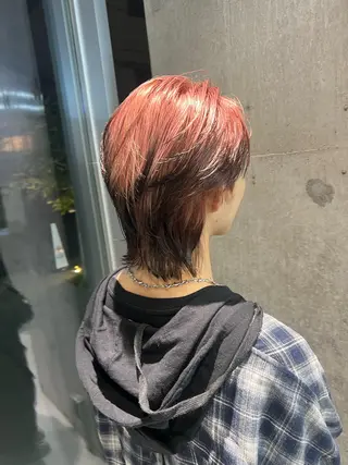 カラー メンズ 吉沢遣人/レイヤー 艶カラー/パーマのヘアスタイル