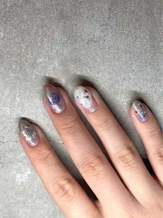 ネイル sususu駒澤大学 Azusaのネイルデザイン