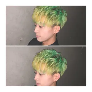 ショート ヘアアレンジ メンズ ange☞ soutaのヘアスタイル