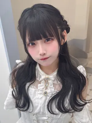 カラー ヘアアレンジ リルミーミュエナ💎 大須/矢場町/上前津のヘアスタイル