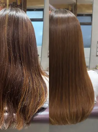 ロング ツヤ髪🫧似合わせ ✨あんどうゆうかのヘアスタイル