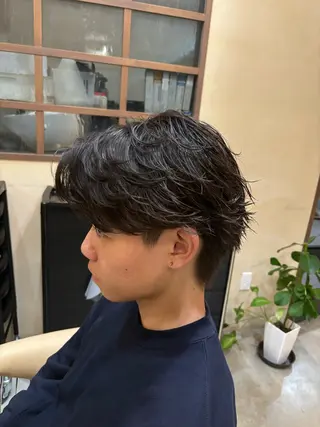 ショート メンズ 鹿児島 TSUBASAのヘアスタイル