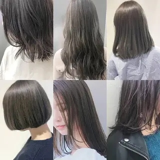 カラー 竹内啓太 ボブのヘアスタイル