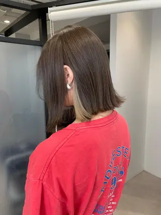 ショート カラー メンズ特化 パーマ/オザワのヘアスタイル