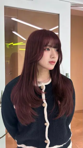 ロング ♡くすみトレンド ♡Rikutoのヘアスタイル