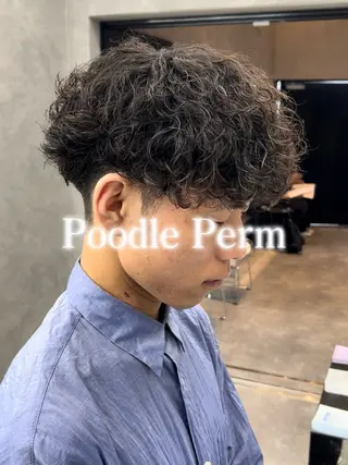 カラー パーマ メンズ PERCUT大阪堀江店所属・メンズヘアのカリスマ 北地 空のヘアスタイル