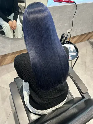 ロング 柴田樹/大人可愛い 艶髪カラー/髪質改善のヘアスタイル