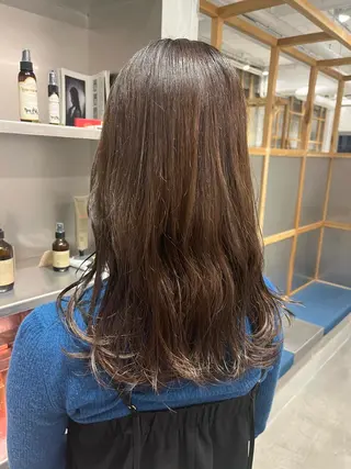 カラー MINX The pass所属・透明感ケアカラー/ レイヤー/ryokaのヘアスタイル