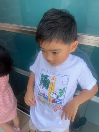 ショート カラー キッズ times salon名駅所属・久木原 ゆりのヘアスタイル