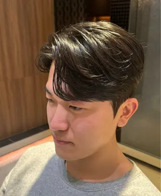 ショート パーマ メンズ YUKI🇰🇷 カルマ／ダウンパーマのヘアスタイル