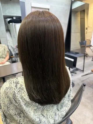 ミディアム カラー SORA表参道所属・🫧縮毛矯正🫧 艶髪/島田晃太郎のヘアスタイル