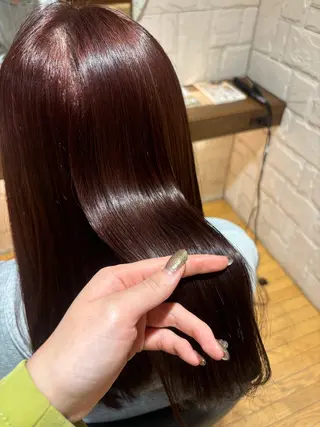 カラー レイヤーカット/艶髪 /パーマaikoのヘアスタイル