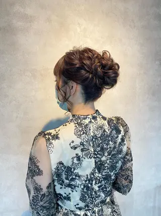 ロング ヘアアレンジ KISS SWAN所属・大天使 まいめろのヘアスタイル