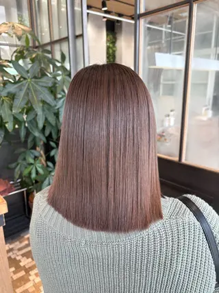 セミロング Lolonois 森ノ宮/RINのヘアスタイル