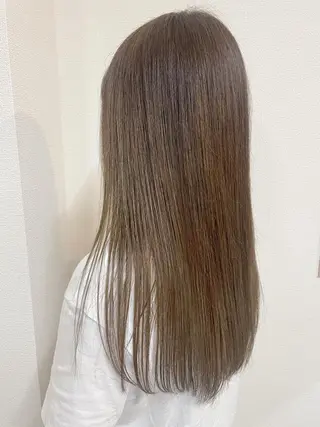 ロング カラー ケアブリーチ /髪質 改善/古橋圭史郎のヘアスタイル