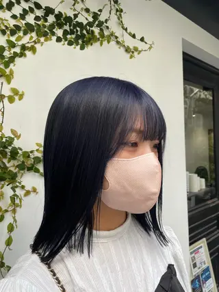 ミディアム カラー 韓国メンズヘア/ ダウンパーマ/歩夢のヘアスタイル