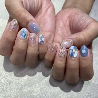 ネイル Amber21.所属・Nagahama Akariのネイルデザイン