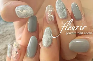 ネイル フルリール 【プライベートサロンのネイルデザイン