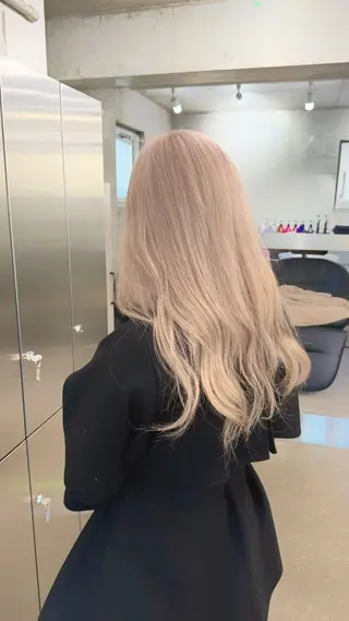 セミロング カラー 高橋大樹/グレージュ /ベージュ/美髪のヘアスタイル